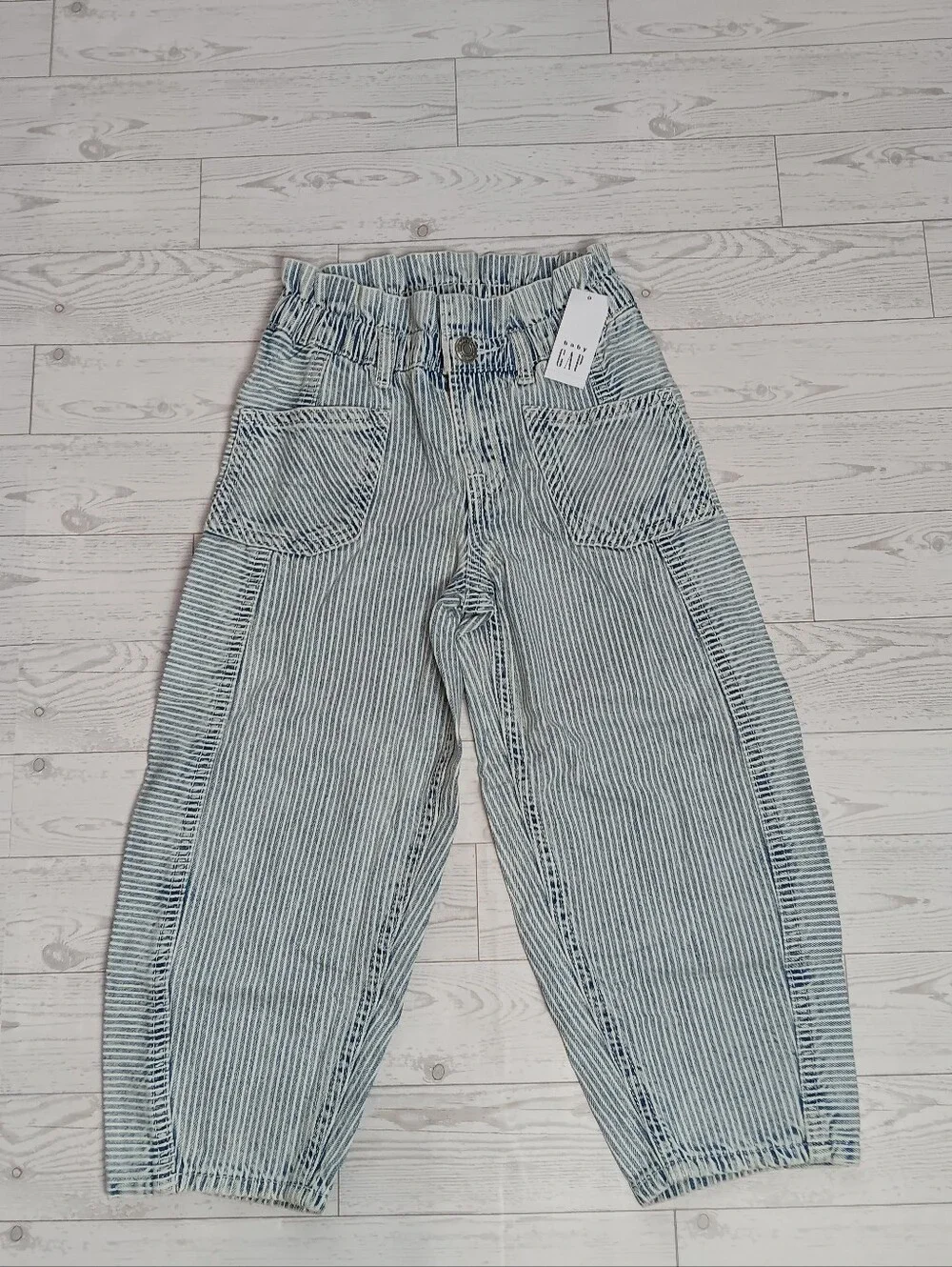 NWT Baby Gap Toddler Girl's Horseshoe Denim Jeans Size 4T, 5T